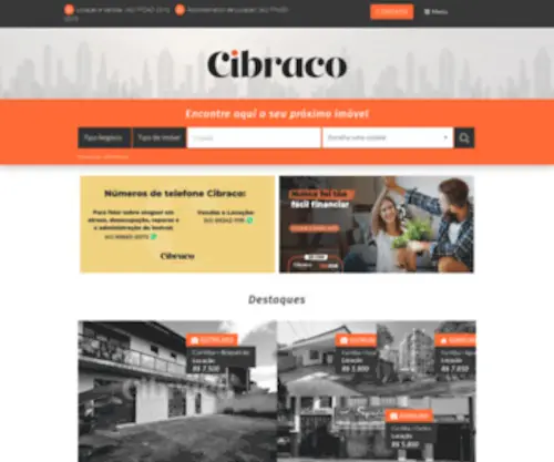 Cibraco.com.br(Home) Screenshot