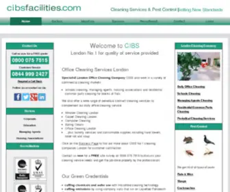 Cibsfacilities.com(Cleaning Companies London Office Cleaning London Cleaning Company London Cleaning Services London) Screenshot