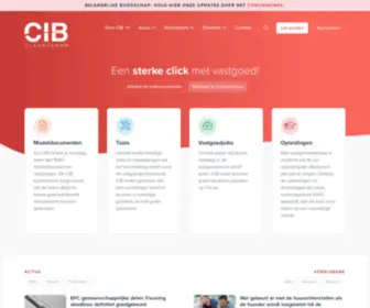 Cibweb.be(Immobiliën) Screenshot