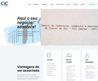 Cic-Caxias.com.br(CIC) Screenshot
