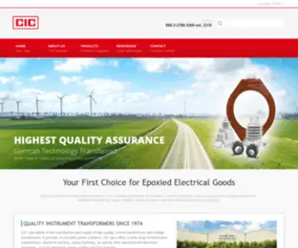 Cic-LTD.com.tw(CHALLENGE INDUSTRIAL CO) Screenshot