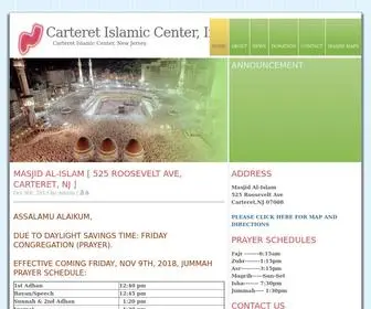 Cic-NJ.net(Carteret Islamic Center) Screenshot