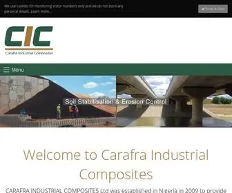 Cic-WA.com(Carafra Industrial Composites Ltd) Screenshot