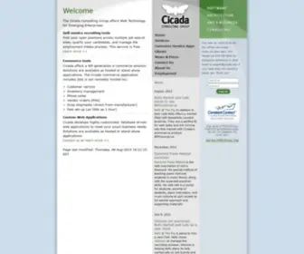 Cicada.com(Cicada Consulting Group) Screenshot