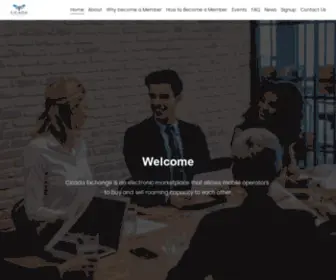 Cicadaexchange.com(Cicada Exchange) Screenshot