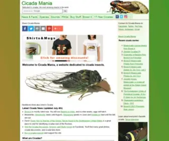 Cicadamania.com(Cicada Mania) Screenshot