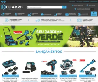 Cicampo.com.br(Cicampo Máquinas e Ferramentas) Screenshot