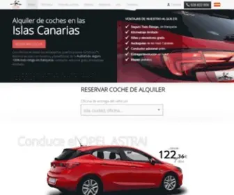 Cicar.com(Alquiler coches Canarias) Screenshot