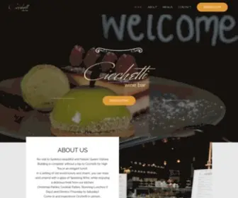 Cicchettiwinebar.com.au(Cicchetti) Screenshot