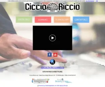 Ciccioriccio.it(Radio le altre noi CiccioRiccio) Screenshot