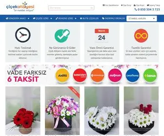 Cicekatolyesi.com(Çiçek) Screenshot