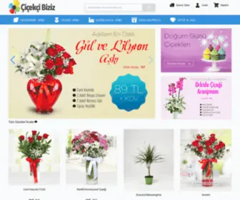 Cicekcibiziz.com(Online Çiçek Siparişi ve Sepet Çiçekleri) Screenshot