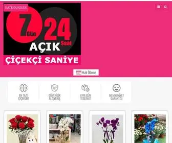 Cicekcisaniye.com(Çiçekçi Saniye) Screenshot