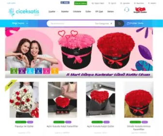 Ciceksatis.com(Çiçek Satış) Screenshot