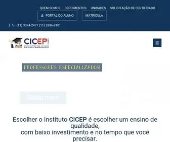 Cicep.com.br(Cicep) Screenshot