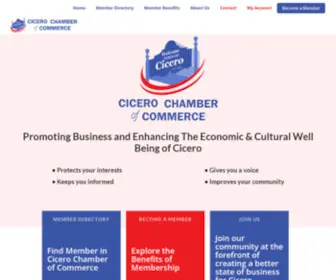 Cicerochamberofcommerce.com(Cicerochamberofcommerce) Screenshot