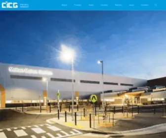 Cicg.com.au(Commercial Industrial Construction Group) Screenshot