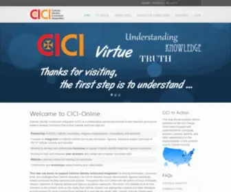 Cici-Online.org(Impartial news and insight for common core state standards) Screenshot