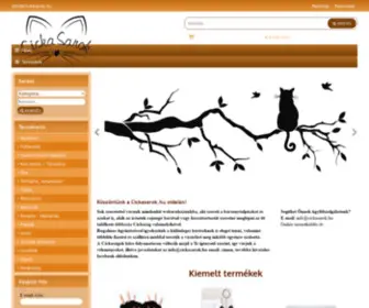 Cickasarok.hu(Webáruház) Screenshot