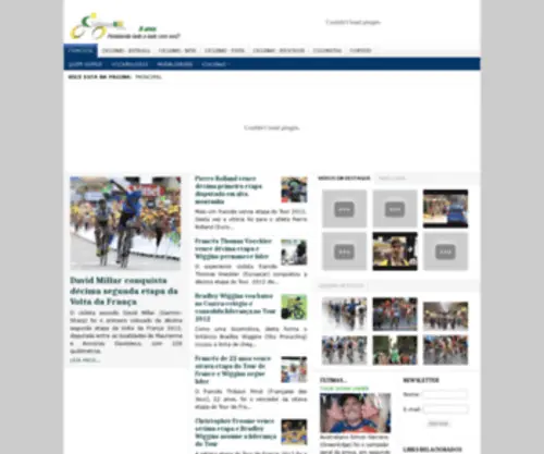 Ciclismobr.com.br(Pedalando lado a lado com você) Screenshot