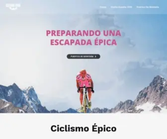 Ciclismoepico.com(Ciclismo) Screenshot