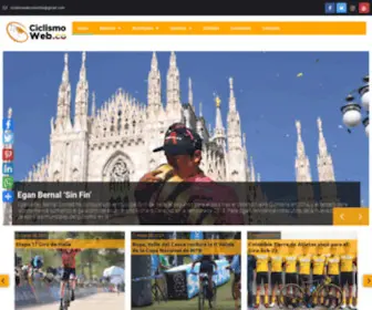 Ciclismoweb.co(Ciclismo Web) Screenshot