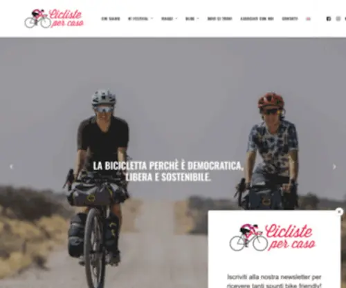 Ciclistepercaso.com(Cicliste Per Caso) Screenshot