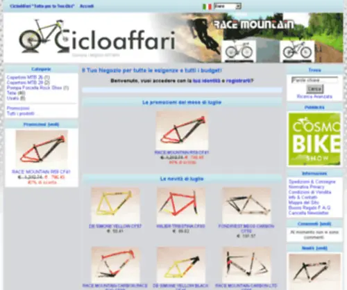 Cicloaffari.com(Ciclo Affari) Screenshot