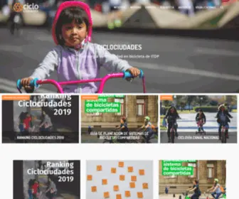 Ciclociudades.mx(Ciclociudades) Screenshot