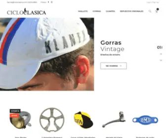 Cicloclasica.com(Recambios y repuestos originales para bicicletas antiguas y clásicas españolas) Screenshot