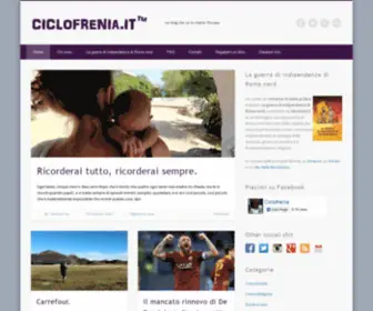 Ciclofrenia.it(™) Screenshot