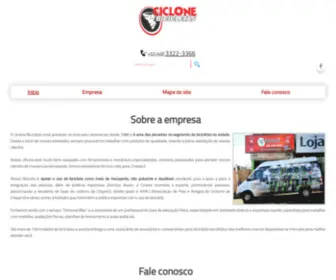 Ciclonebikes.com.br(Ciclone Bicicletas) Screenshot