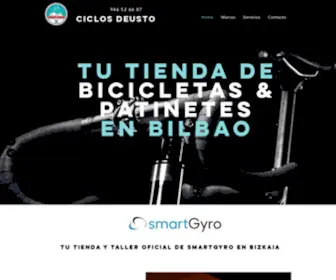 Ciclosdeusto.com(Misitio 1) Screenshot