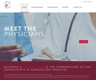 Cicmd.com(Consultants Cardiology) Screenshot