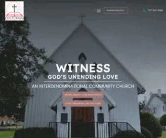 Cicmonroe.com(Interdenominational Church for Christians in Hampton) Screenshot