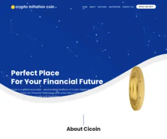 Cicoin.asia(Cicoin asia) Screenshot