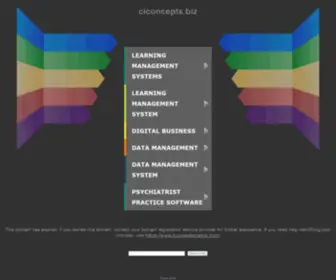 Ciconcepts.biz(ciconcepts) Screenshot