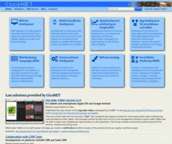 Ciconet.it(Soluzioni software di qualità a Faenza (Ravenna) e dintorni) Screenshot