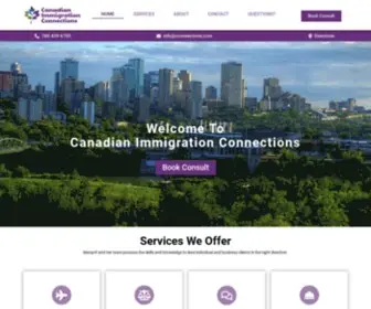 Ciconnections.com(Your trusted source for all Canadian Immigration Services including AINP) Screenshot