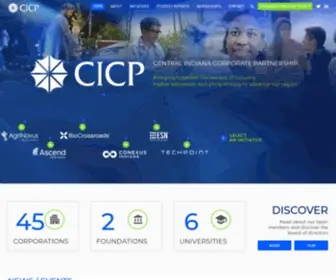 CicPindiana.com(The Central Indiana Corporate Partnership) Screenshot