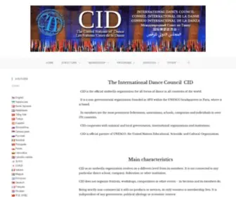 Cid-World.org(CID UNESCO) Screenshot