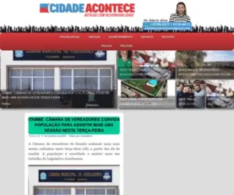 Cidadeacontece.com.br(Cidade Acontece) Screenshot