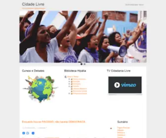 Cidadelivre.org.br(Cidadelivre) Screenshot