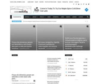 Cidademarketing.com.br(Portal de conteúdo sobre marketing e empreendedorismo) Screenshot
