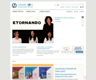 Cidadenova.org.br(Editora Cidade Nova) Screenshot