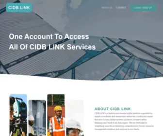 Cidblink.com(CIDB Holdings Sdn Bhd System) Screenshot