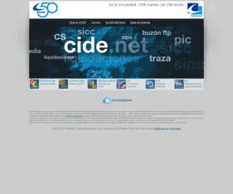 Cide.net(Inicio) Screenshot