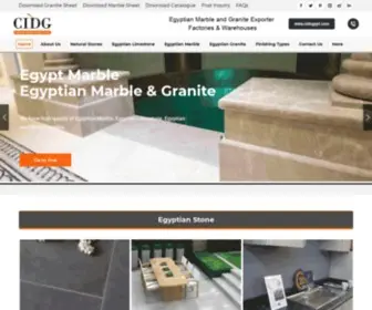 Cidegypt.com(Premium Egyptian Marble) Screenshot