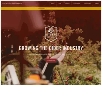 Ciderinstitute.com(The Cider Institute) Screenshot