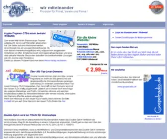 Cid.net(Christliche internet dienst GmbH) Screenshot